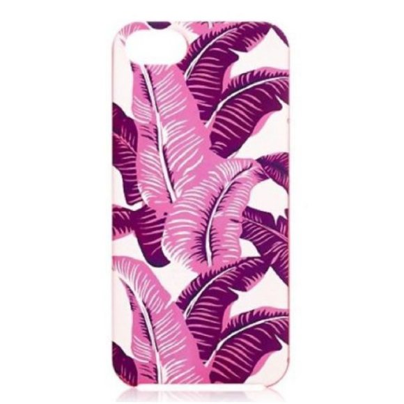 Juicy Couture Purple Palm Leaf iPhone 5/5S/5E Case - Picture 1 of 2